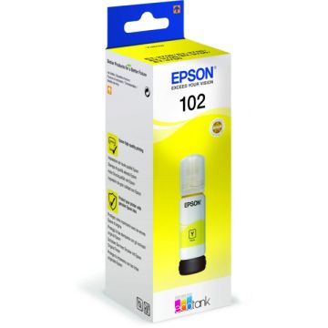 C13T03R440 / 102 Epson - jaune - bouteille d'encre de marque