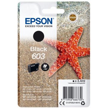 C13T03U14010 / 603 Epson - noire - cartouche de marque