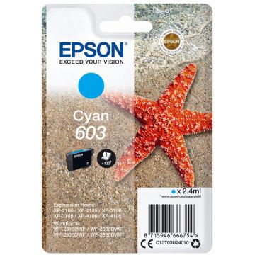 C13T03U24010 / 603 Epson - cyan - cartouche de marque