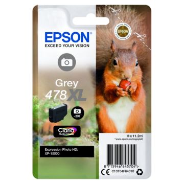 C13T04F64010 / 478XL Epson - grise - cartouche de marque