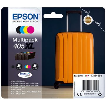 C13T05H64010 / 405 XL Epson - multipack 4 couleurs : noire, cyan, magenta, jaune - cartouches d&#039;encre de marque