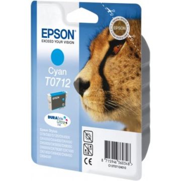 C13T07124012 / T0712 Epson - cyan - cartouche de marque