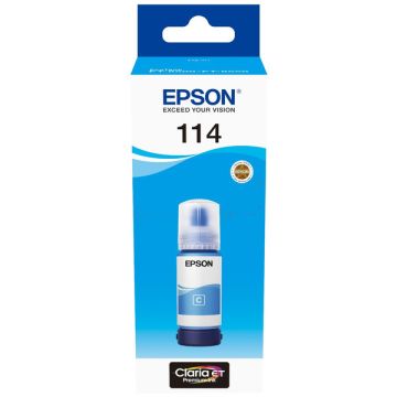 C13T07B240 / 114 Epson - cyan - bouteille d'encre de marque