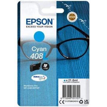 C13T09K24010 / 408L Epson - cyan - cartouche de marque