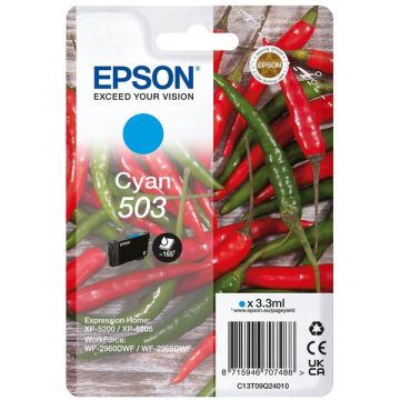 C13T09Q24010 / 503 Epson - cyan - cartouche de marque
