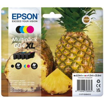 C13T10H64010 / 604XL Epson - multipack 4 couleurs : noire, cyan, magenta, jaune - cartouches d&#039;encre de marque