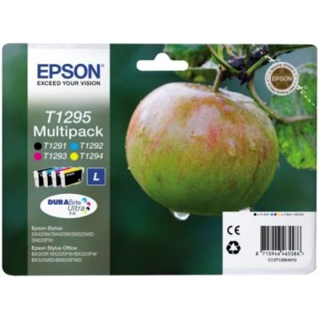 C13T12954012 / T1295 Epson - multipack 4 couleurs : noire, cyan, magenta, jaune - cartouches d&#039;encre de marque