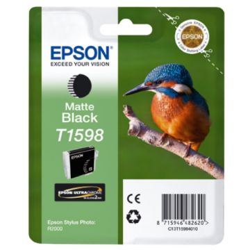 C13T15984010 / T1598 Epson - noire - cartouche de marque