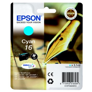 C13T16224010 / 16 Epson - cyan - cartouche de marque