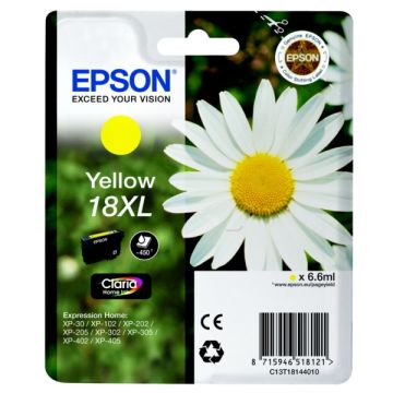 C13T18144010 / 18XL Epson - jaune - cartouche de marque