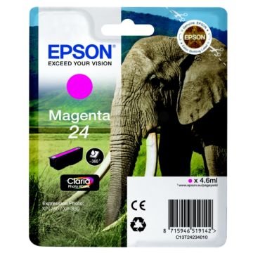 C13T24234010 / 24 Epson - magenta - cartouche de marque