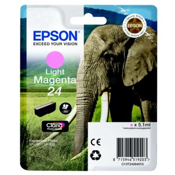 C13T24264010 / 24 Epson - magenta photo - cartouche de marque