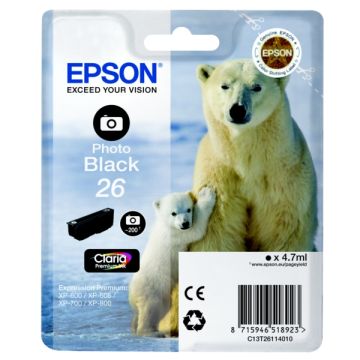 C13T26114010 / 26 Epson - noire - cartouche de marque