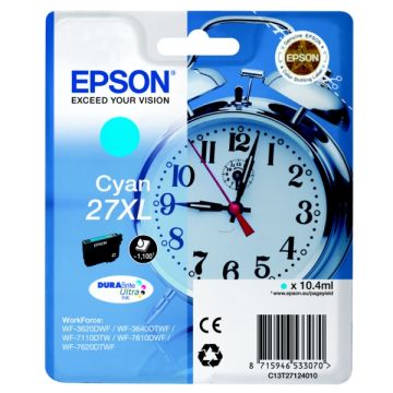 C13T27124012 / 27XL Epson - cyan - cartouche de marque