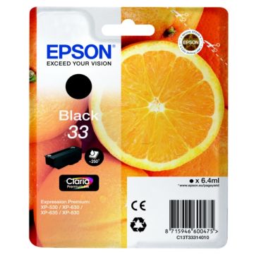 C13T33314012 / 33 Epson - noire - cartouche de marque
