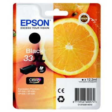 C13T33514012 / 33XL Epson - noire - cartouche de marque