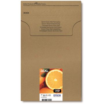 C13T33574510 / 33XL Epson - multipack 5 couleurs : noire, cyan, magenta, jaune - cartouches d&#039;encre de marque