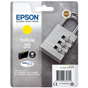 C13T35844010 / 35 Epson - jaune - cartouche de marque