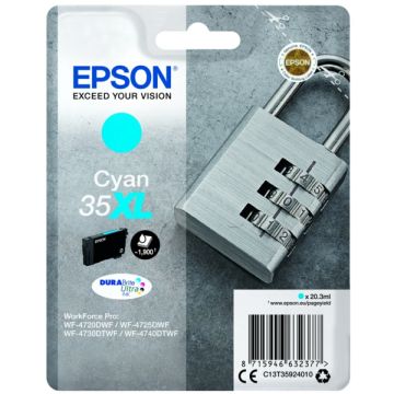 C13T35924010 / 35XL Epson - cyan - cartouche de marque