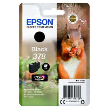 C13T37814010 / 378 Epson - noire - cartouche de marque