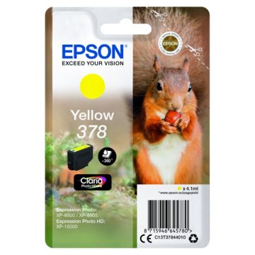 C13T37844010 / 378 Epson - jaune - cartouche de marque