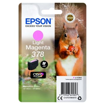 C13T37864010 / 378 Epson - magenta photo - cartouche de marque