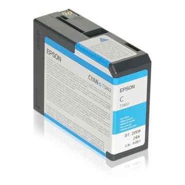 C13T580200 / T5802 Epson - cyan - cartouche de marque
