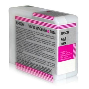 C13T580A00 / T580A Epson - magenta - cartouche de marque