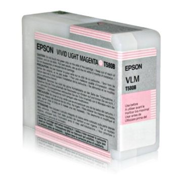 C13T580B00 / T580B Epson - magenta photo - cartouche de marque