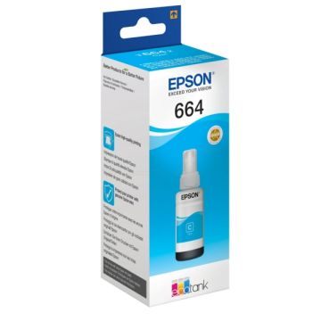 C13T664240 / 664 Epson - cyan - bouteille d'encre de marque