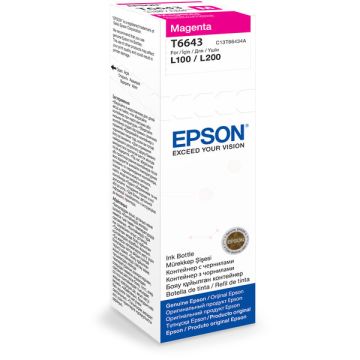 C13T66434A / T6643 Epson - magenta - bouteille d'encre de marque