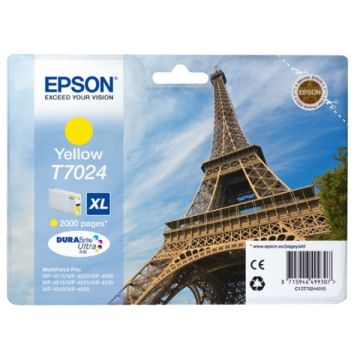 C13T70244010 / T7024 Epson - jaune - cartouche de marque