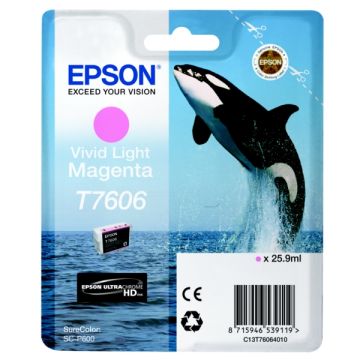 C13T76064N10 / T7606 Epson - magenta photo - cartouche de marque