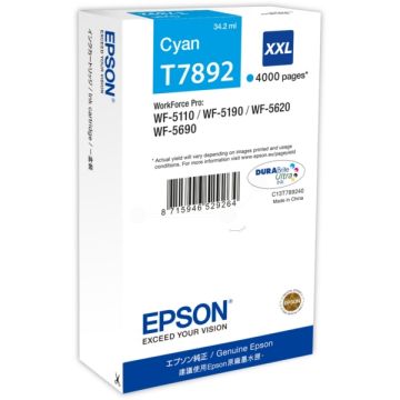 C13T789240 / T7892 XXL Epson - cyan - cartouche de marque