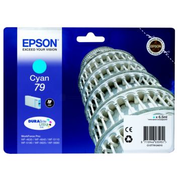 C13T79124010 / 79 Epson - cyan - cartouche de marque