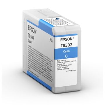 C13T850200 / T8502 Epson - cyan - cartouche de marque