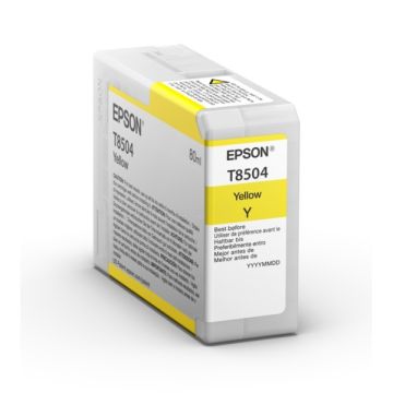 C13T850400 / T8504 Epson - jaune - cartouche de marque