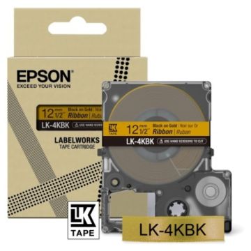 C53S654001 / LK-4KBK Epson - noir, or - ruban de marque
