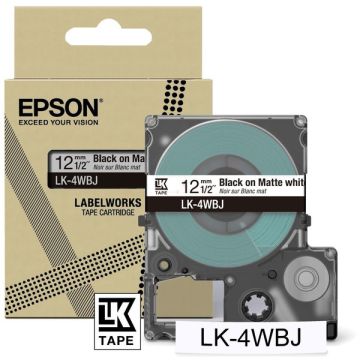 C53S672062 / LK-4WBJ Epson - noir, blanc - rouleau d'étiquettes de marque