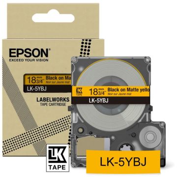 C53S672075 / LK-5YBJ Epson - noir, jaune - ruban cassette de marque