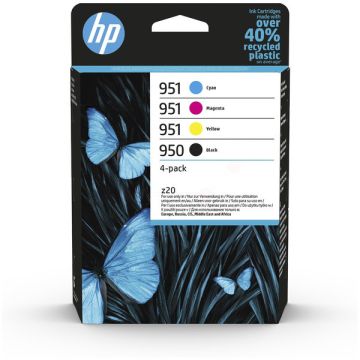 6ZC65AE / 950/951 HP - multipack 4 couleurs : noire, cyan, magenta, jaune - cartouches d&#039;encre de marque