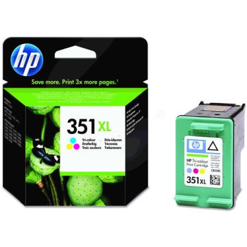 CB338EE / 351XL HP - multicouleur - cartouche de marque