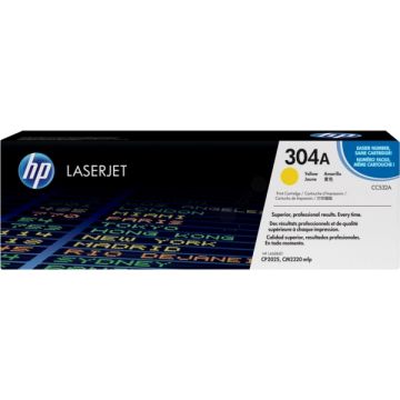 CC532A / 304A HP - jaune - toner de marque