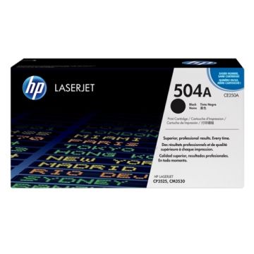 CE250A / 504A HP - noir - toner de marque CE250A / 504A HP - noir - toner de marque