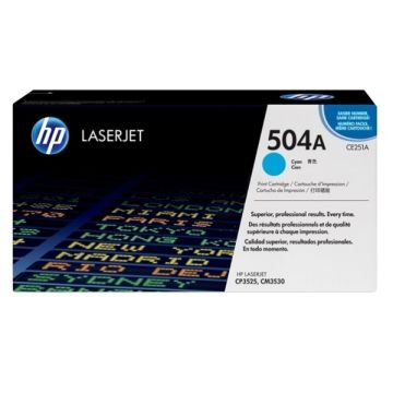 CE251A / 504A HP - cyan - toner de marque