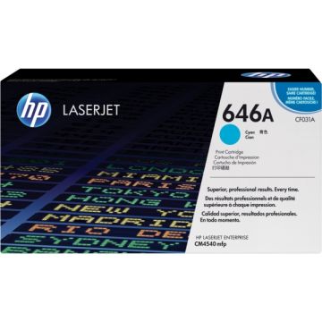 CF031A / 646A HP - cyan - toner de marque