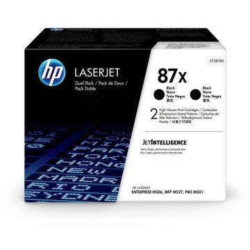 CF287XD / 87X HP - noir - pack de 2 - toners de marque