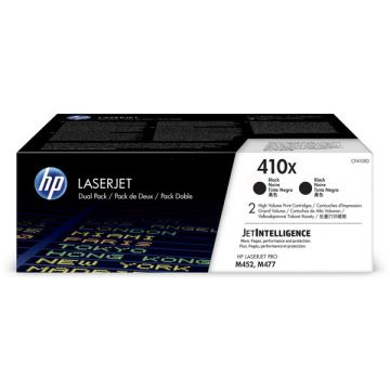 CF410XD / 410X HP - noir - pack de 2 - toners de marque