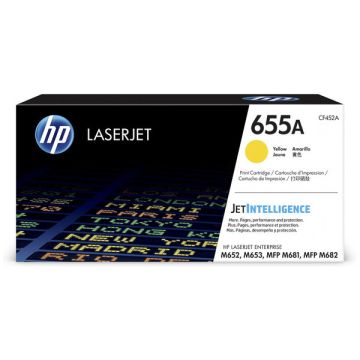 CF452A / 655A HP - jaune - toner de marque
