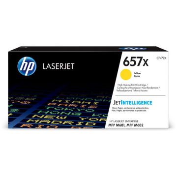 CF472X / 657X HP - jaune - toner de marque